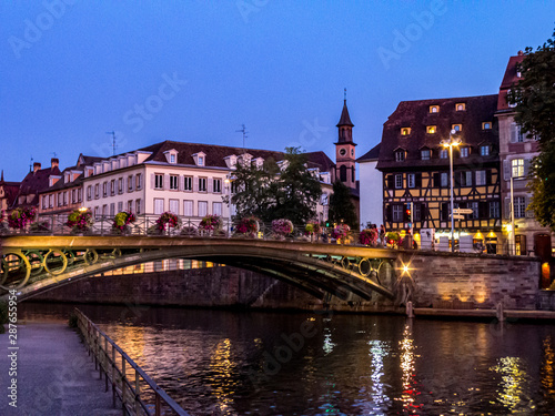 Houses in La Petite France Neighborhood in Strasbourg