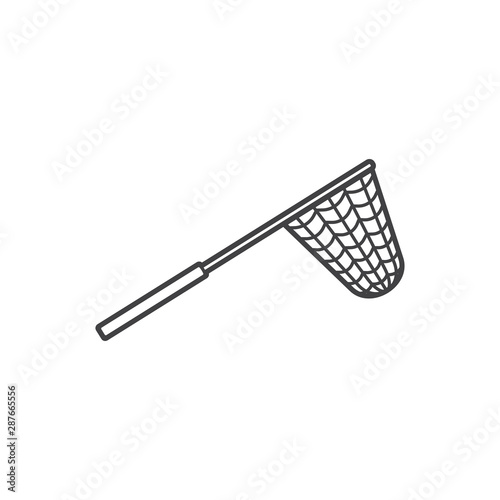 Fishing net vector Icon illustration