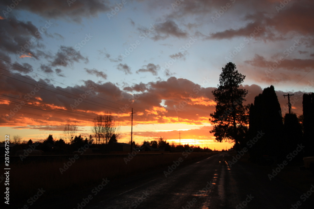 Obraz premium sunset