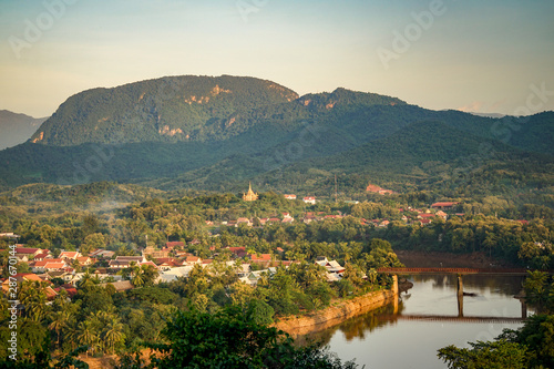 Landscape of Luang Prabang in Laos