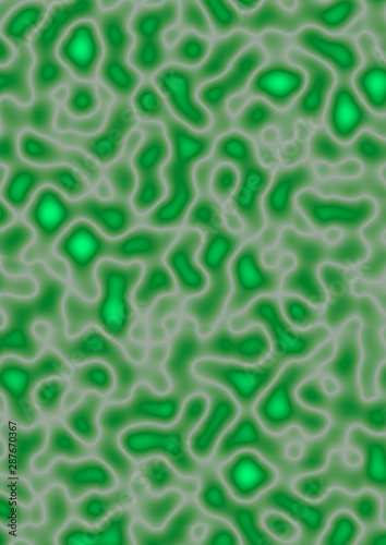 Fototapeta Naklejka Na Ścianę i Meble -  Abstract light green background with tangle lines, can be used as a trendy background for wallpapers, cards, banner, textile pattern, wrap paper, carpet. Digital turbulence effect. 