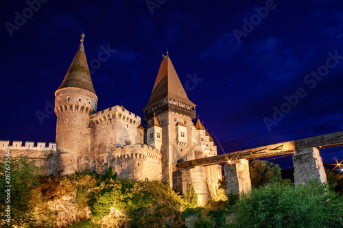 corvin Castle or Hunyad Castle, Hunedoara, Romania