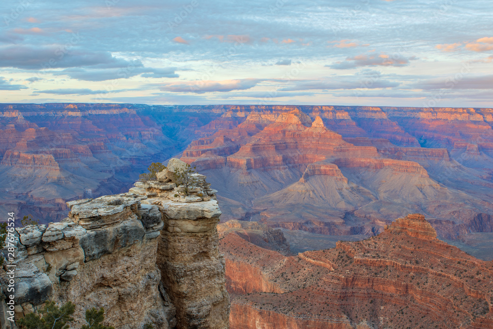 Grand Canyon Sunrise from Hermest Trail Point