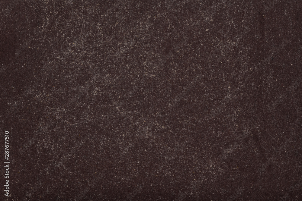Obraz premium Blank black blackboard with chalk powder traces erased on texture background.