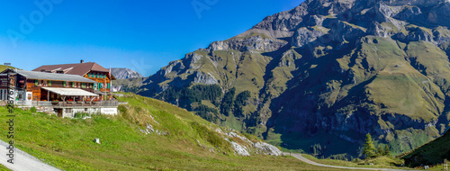 berghaus in the mountains photo