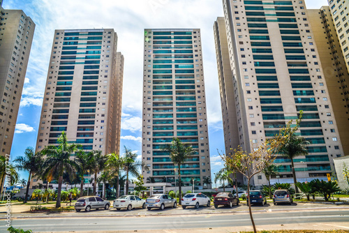 A beautiful view of Taguatinga building in Brasilia, Brazil. © joseduardo