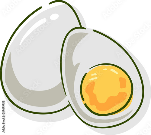 Egg Superfood Illustration