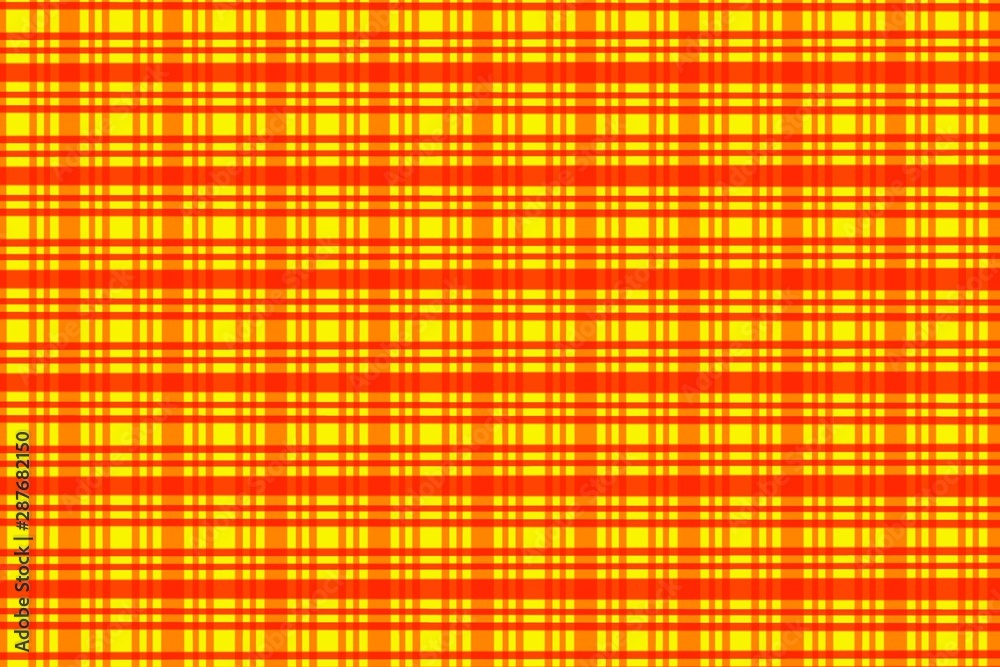 Fototapeta premium red and yellow plaid texture