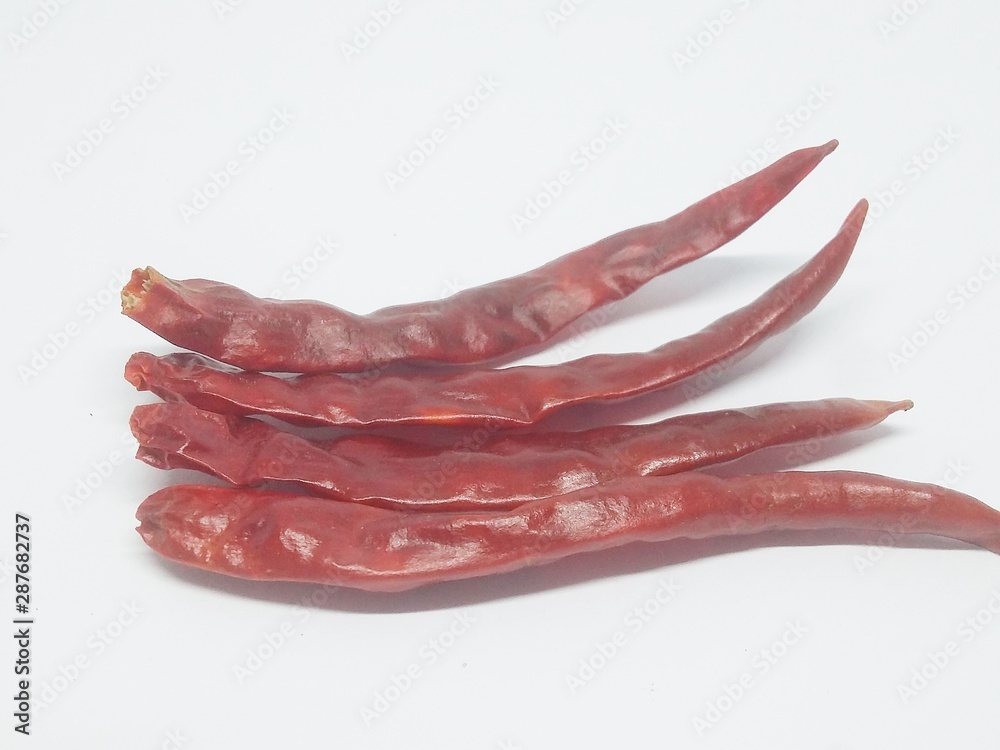 Naklejka premium sausage isolated on white background