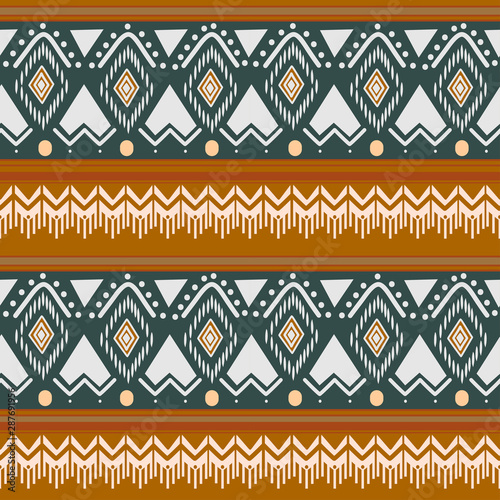 Tribal Navajo vector seamle...