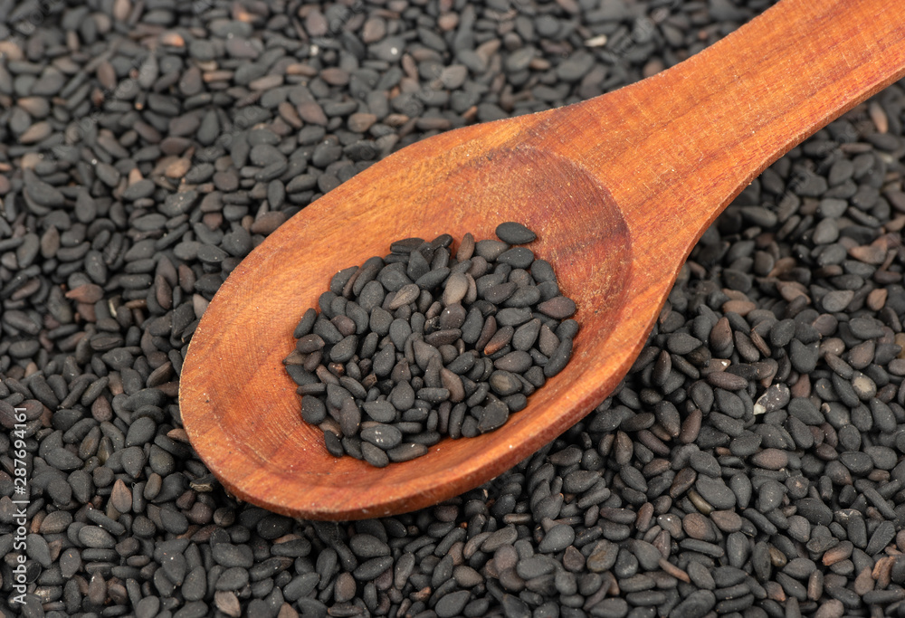 Black sesame seeds Black sesame seeds