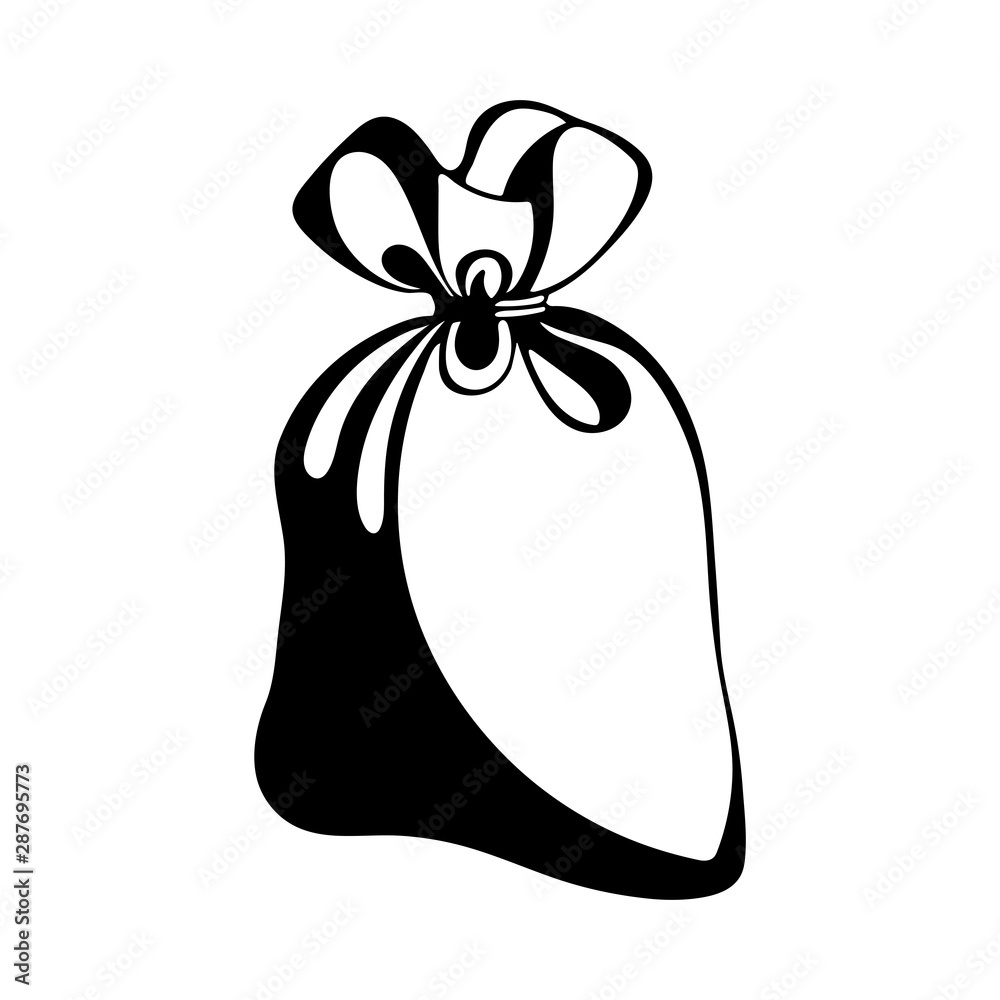 Bag. Money bag hand drawn vector illustration. Big knotted sack. Full big burlap sack. Sack sketch drawing isolated on white background. Bag. Money bag hand drawn vector illustration. Big knotted sack. Full big burlap sack. Sack sketch drawing isolated on white background.