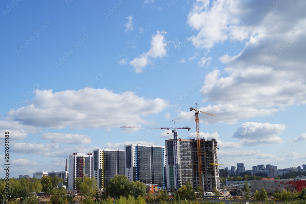 Fototapeta premium buildings and sky