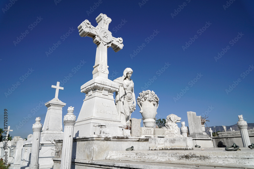 Friedhof Cementerio Santa Ifigenia, Santiago de Cuba, Kuba, Mittelamerika