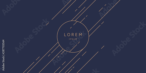 Abstract background with dynamic shapes. Vector template