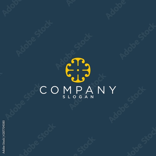 elegant logo design vector for business company