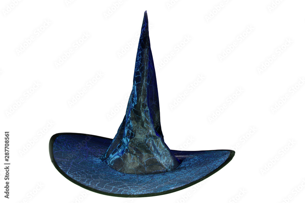 Wizard Witch hat decorated with glowing 