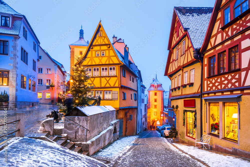 Rothenburg ob der Tauber, Germany - Christmas Market