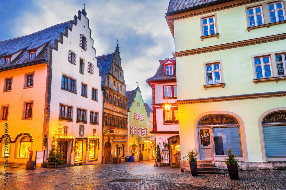 Rothenburg ob der Tauber, Bavaria - Germany