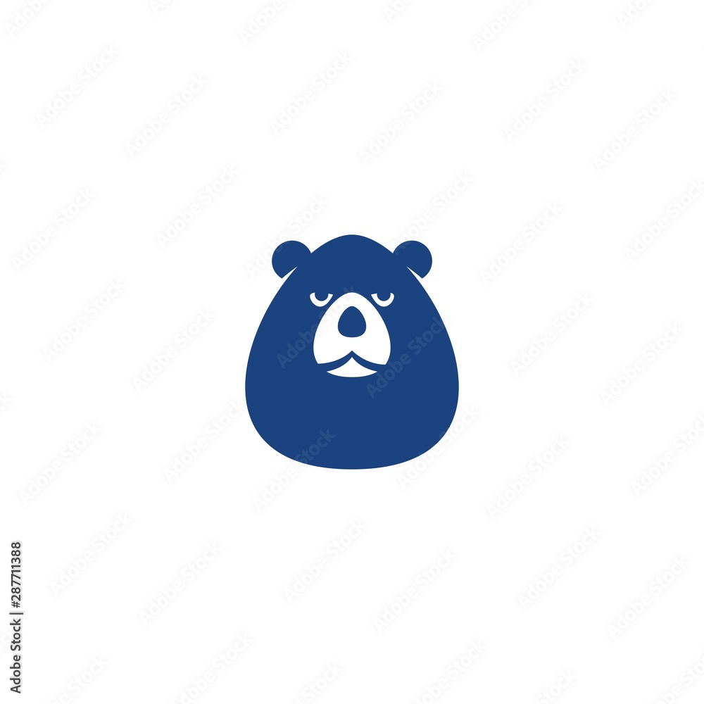 Bear logo ilustration Bear logo ilustration