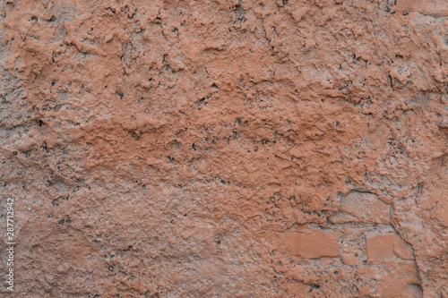  Detail of an old wall with rough plaster