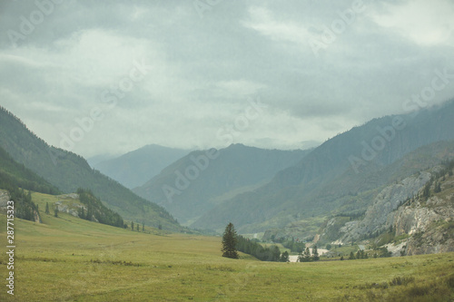 landscape in the mountains