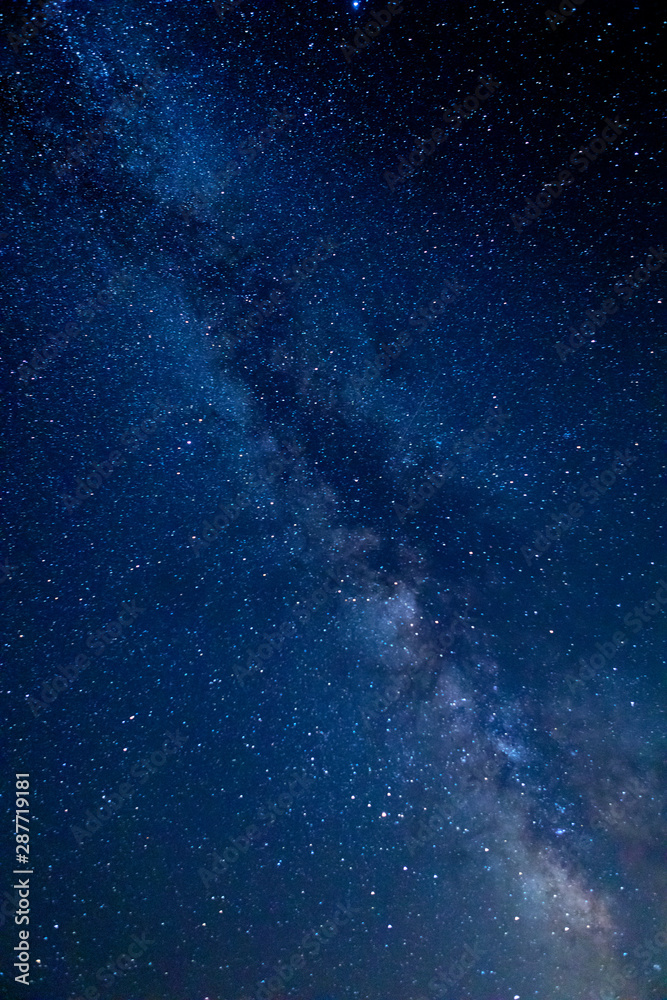 Milky Way during the summer in Spain