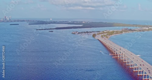 Biscayne Bridge, Miami, Florida