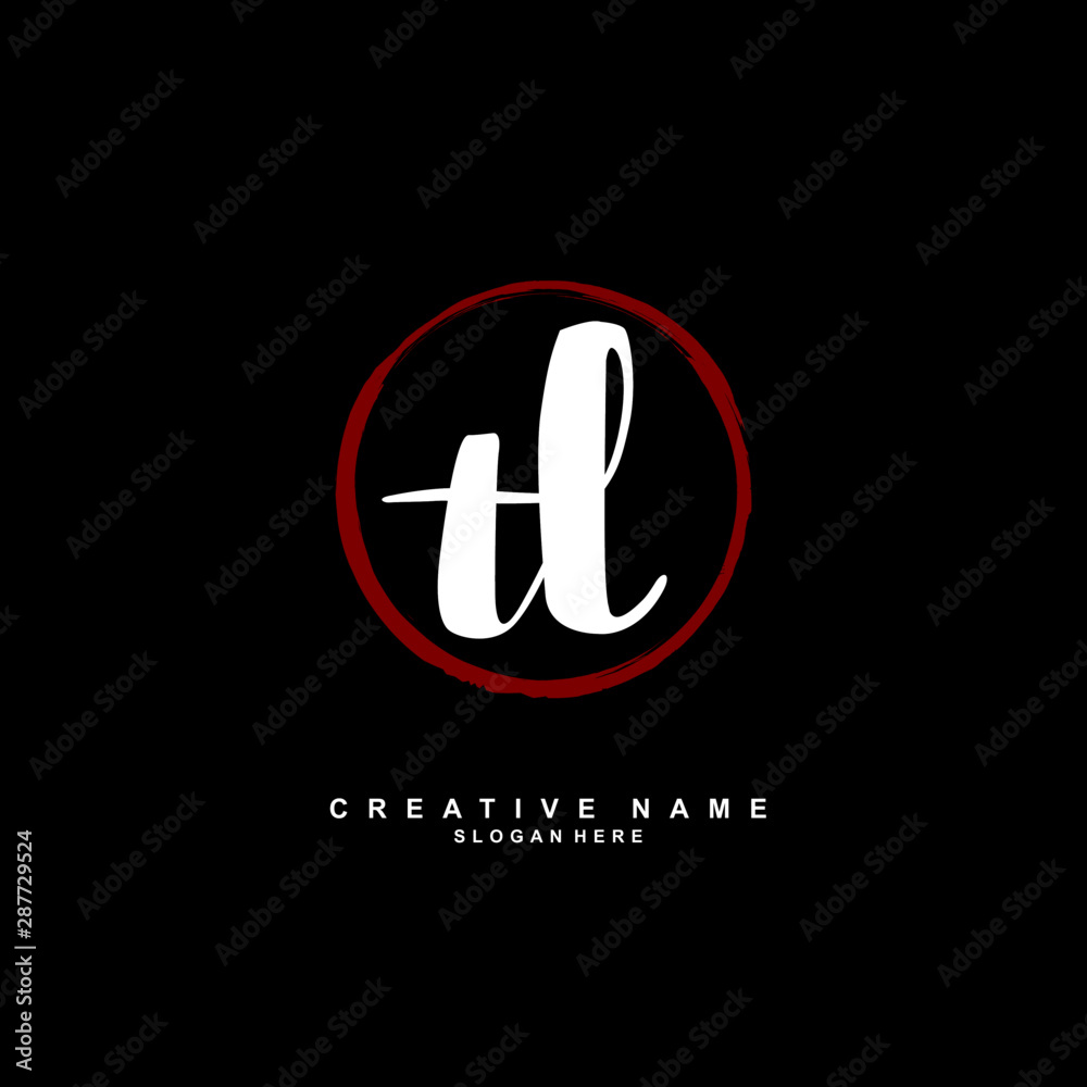 T L TL Initial logo template vector. Letter logo concept with background template. T L TL Initial logo template vector. Letter logo concept with background template.