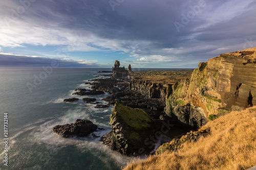 Londrangar Basalt Cliffs in Iceland