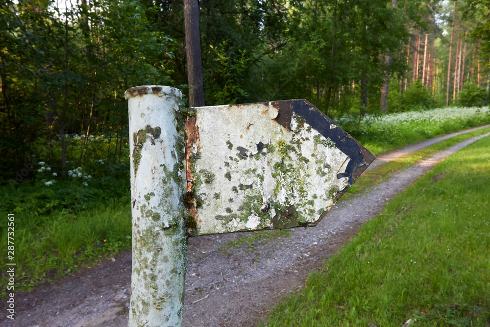 old signpost