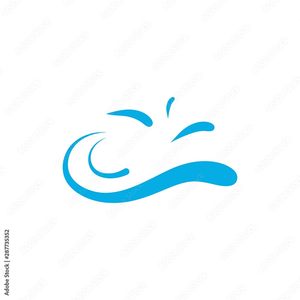 Water wave Logo Water wave Logo
