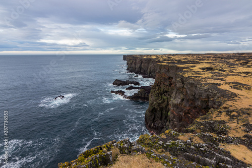 The Svörtuloft Lighthouse in Iceland