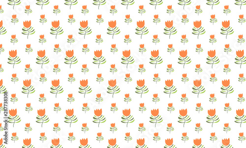 Floral seamless pattern background