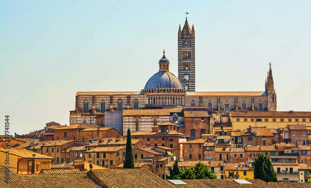 Siena - one of  most beautiful medieval cities in Italy