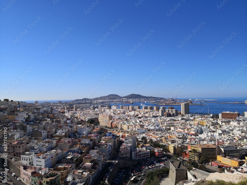 Fototapeta premium Las Palmas Gran Canaria España