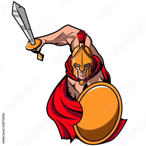 Spartan warrior