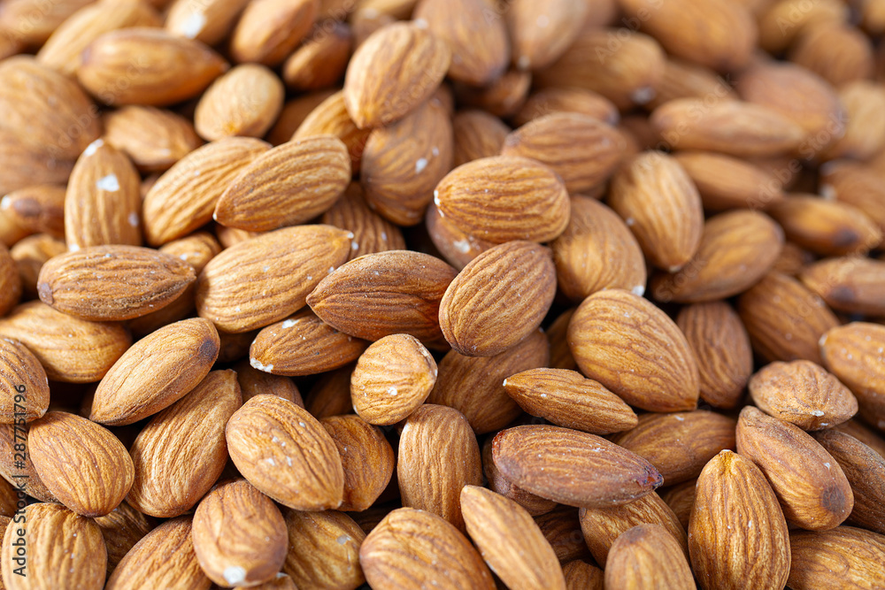 almond nut background, macro shot almond nut background, macro shot