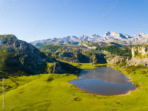 Mountain lakes of Covadonga © JackF