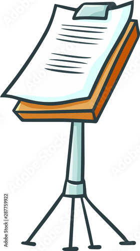 Cute and funny note stand