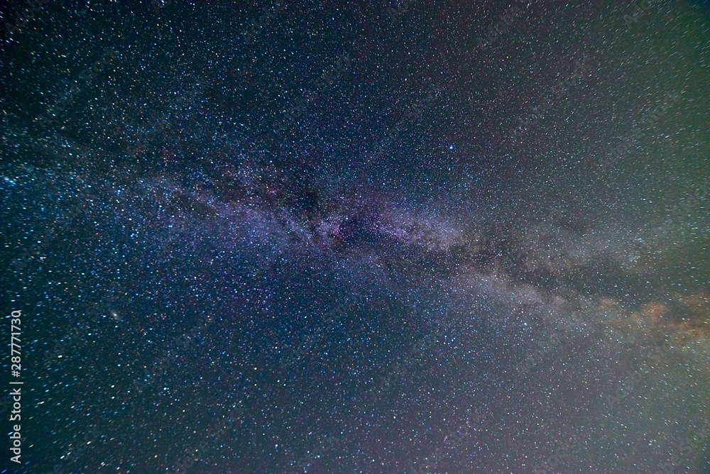 Fototapeta premium milky way, night, background image