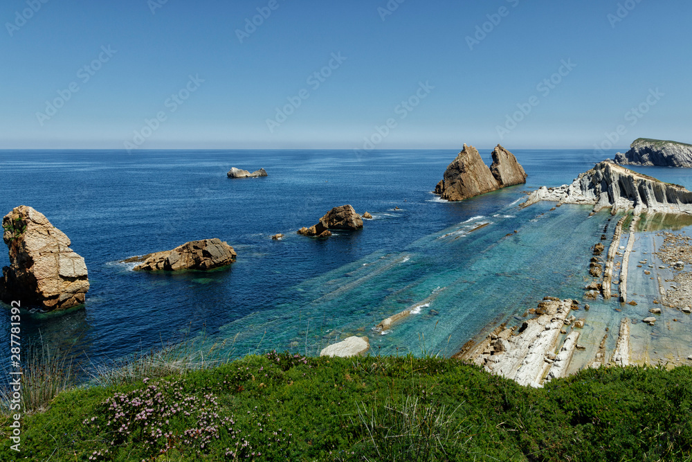 coastline in the north of spain