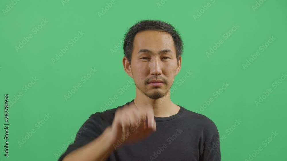 Pointing At The Camera With The Finger By A Adult Man Pointing At The Camera With The Finger By A Adult Man