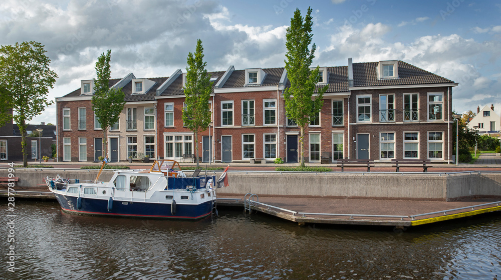 Steenwijk Overijssel Netherlands. Canal