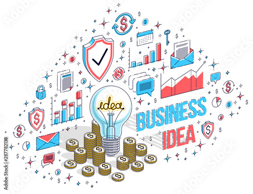 Business creative Idea conc...