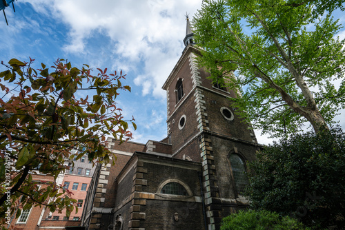London, United Kingdom - May 3, 2019: St James's Church, Piccadilly