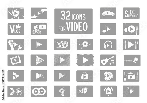web icons set