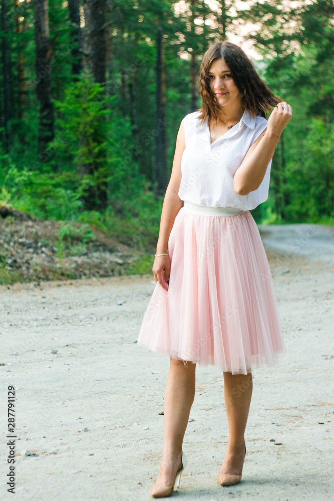 beautiful girl in the Park beautiful girl in the Park