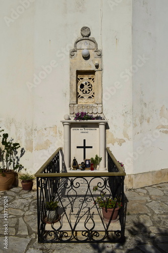 cemetery of a Greek village