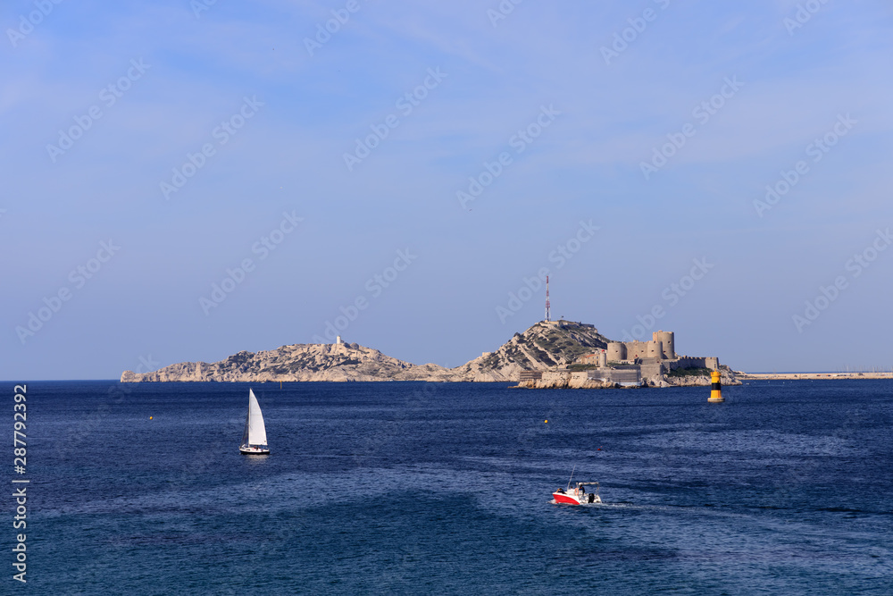 Port at Marseille France